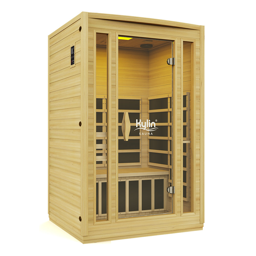 Kylin Low EMF Carbon Far Infrared Sauna 2 people - K8203 Low EMF