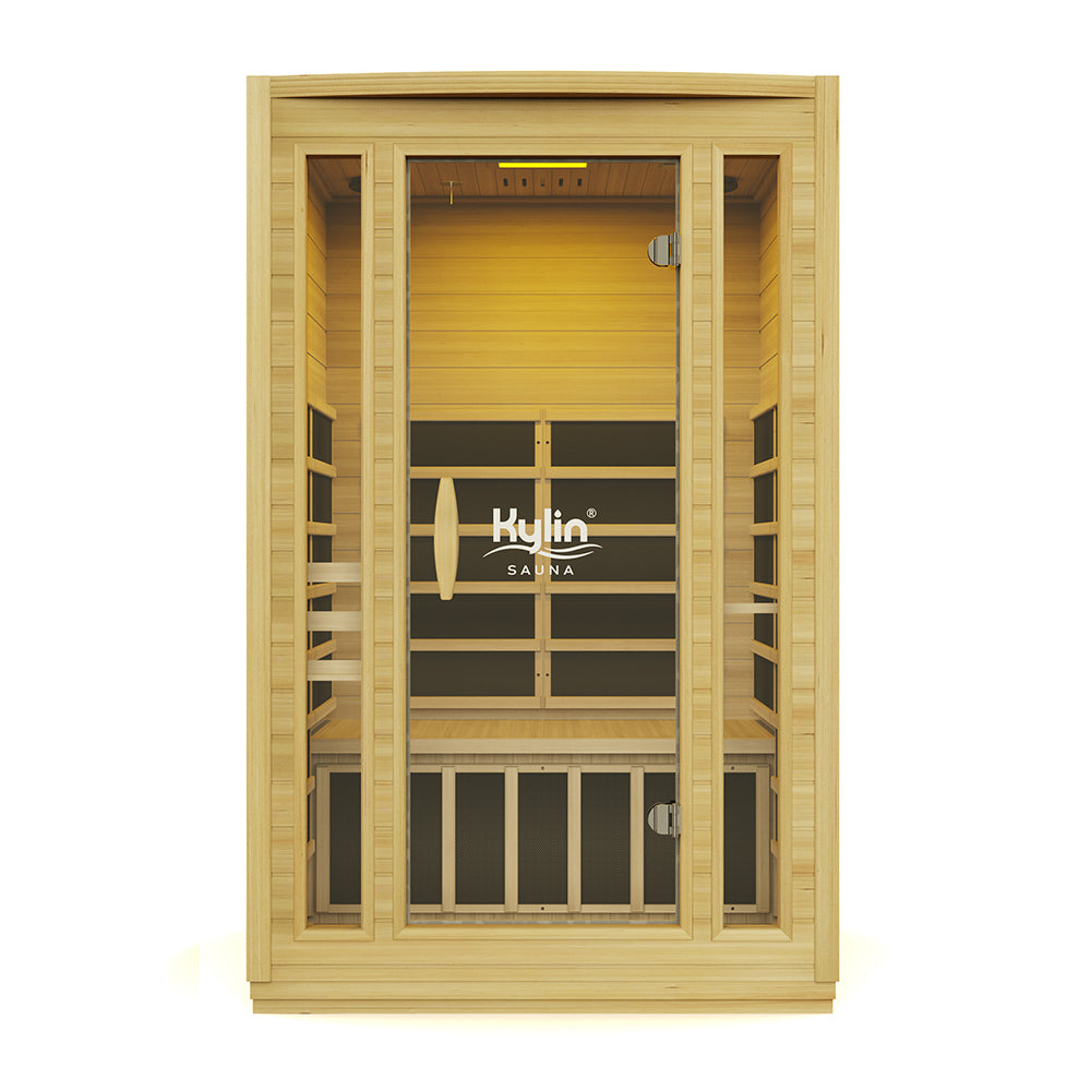 Kylin Low EMF Carbon Far Infrared Sauna 2 people - K8203 Low EMF