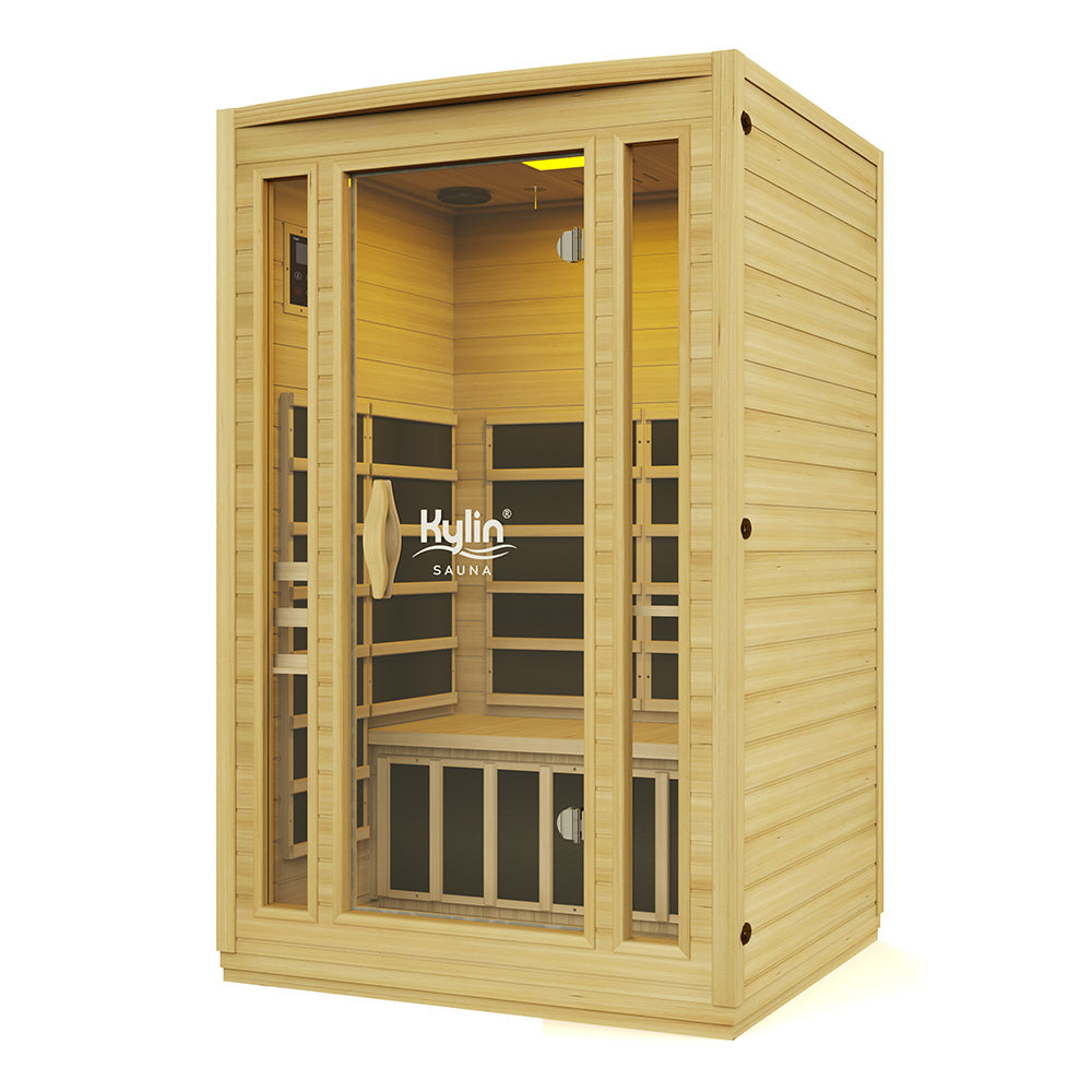 Kylin Low EMF Carbon Far Infrared Sauna 2 people - K8203 Low EMF