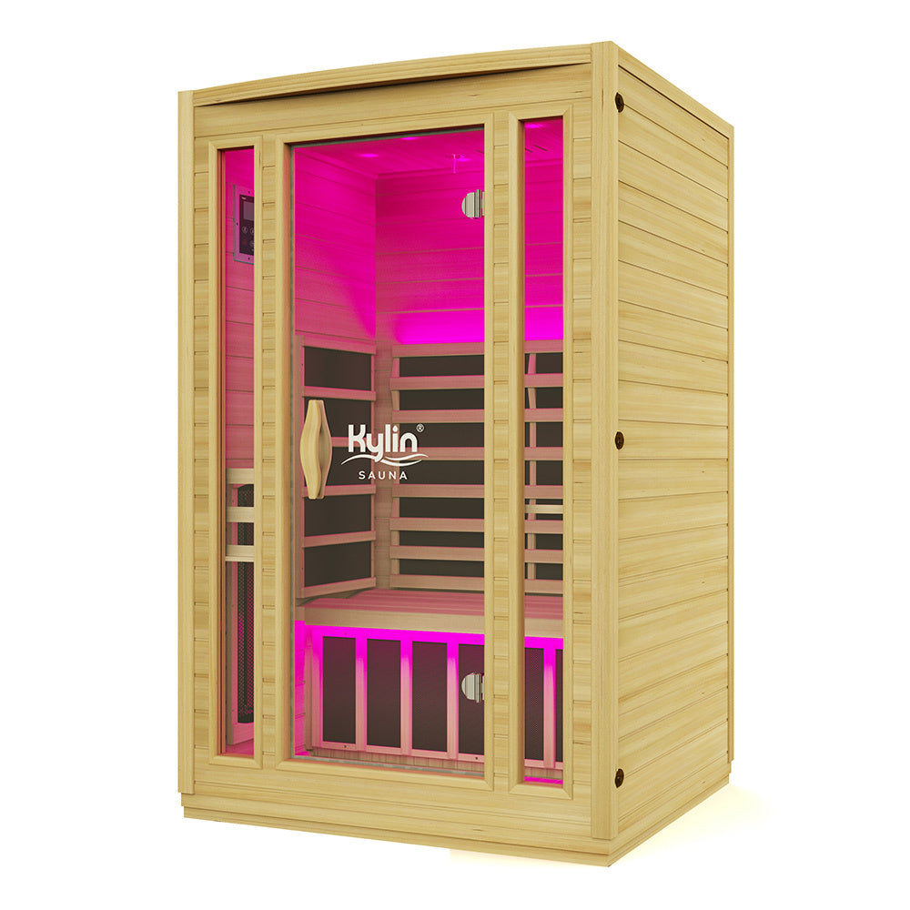 Kylin Full Spectrum Carbon Far Infrared Sauna 2 people - K8205 FS