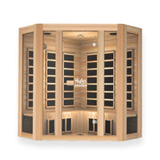 Kylin L-shaped Corner Carbon Far Infrared Sauna Room 4 person - K8401