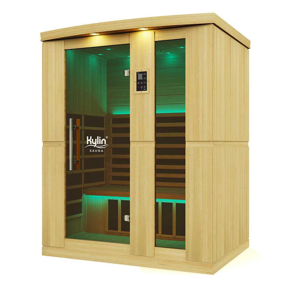 Kylin Superior Carbon Far Infrared Sauna Room 3 person - K8402 PRO