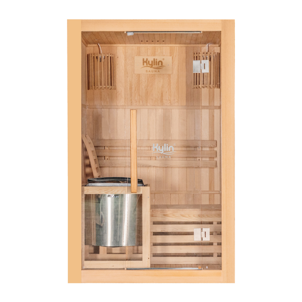 Kylin Traditional Steam Sauna Room 1 Person QD-EA2