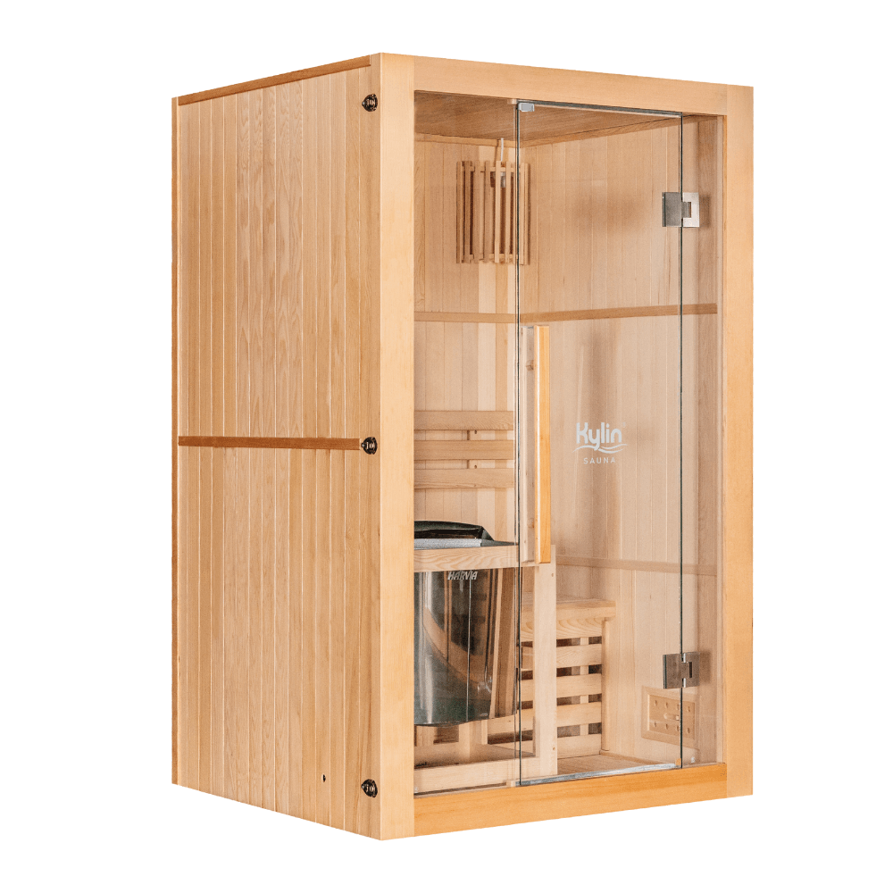 Kylin Traditional Steam Sauna Room 1 Person QD-EA2