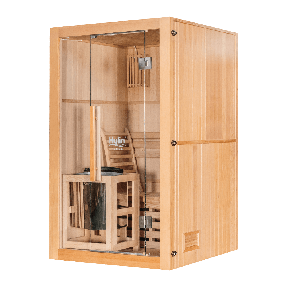 Kylin Traditional Steam Sauna Room 1 Person QD-EA2