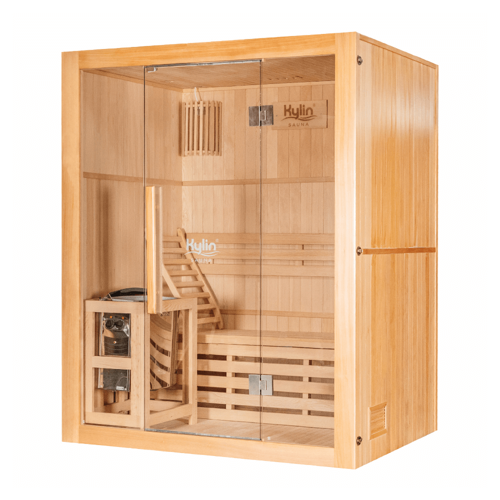 Kylin Traditional Steam Sauna Room 2 Person QD-EA3