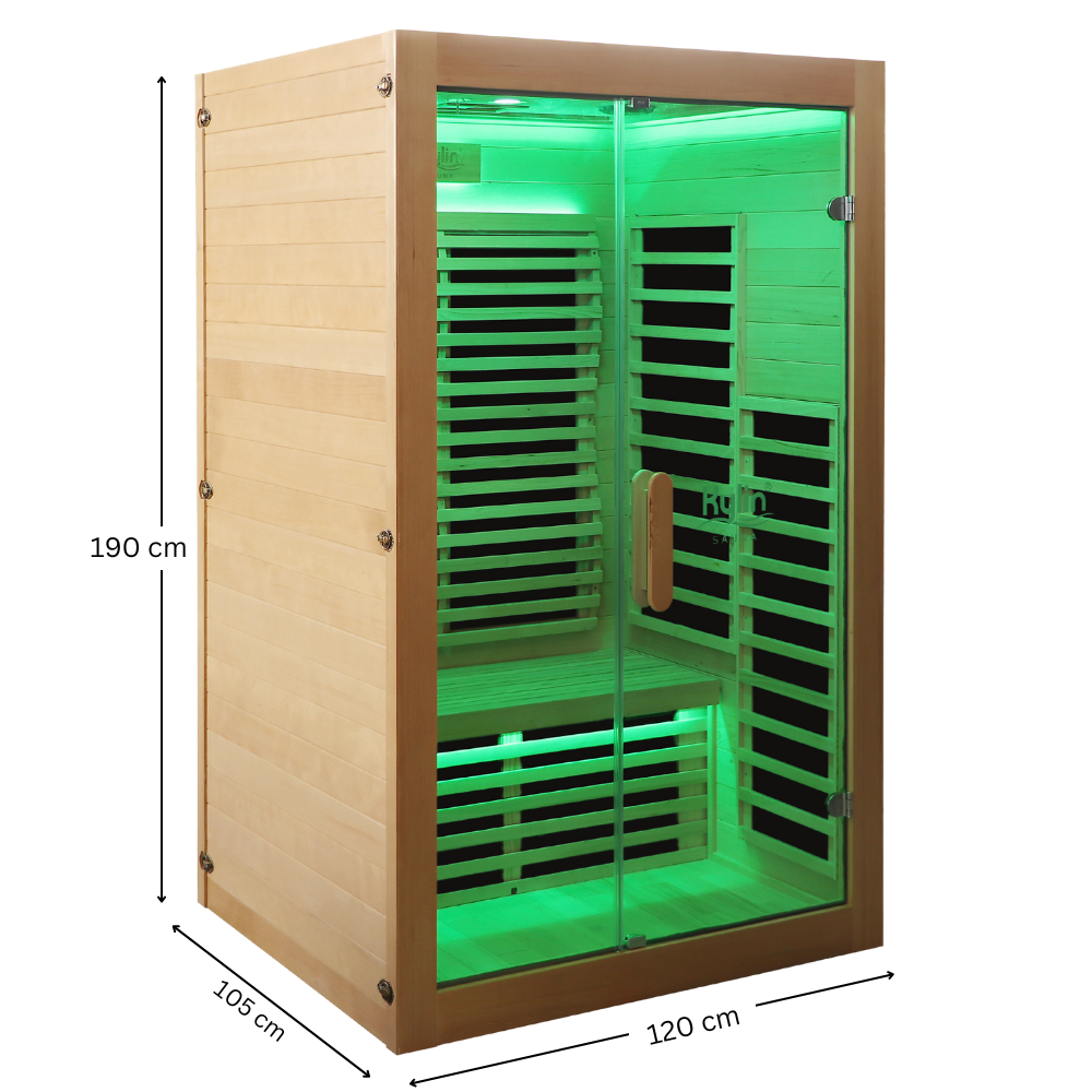 Kylin Carbon Infrared Sauna Room 2 Person HL-300K