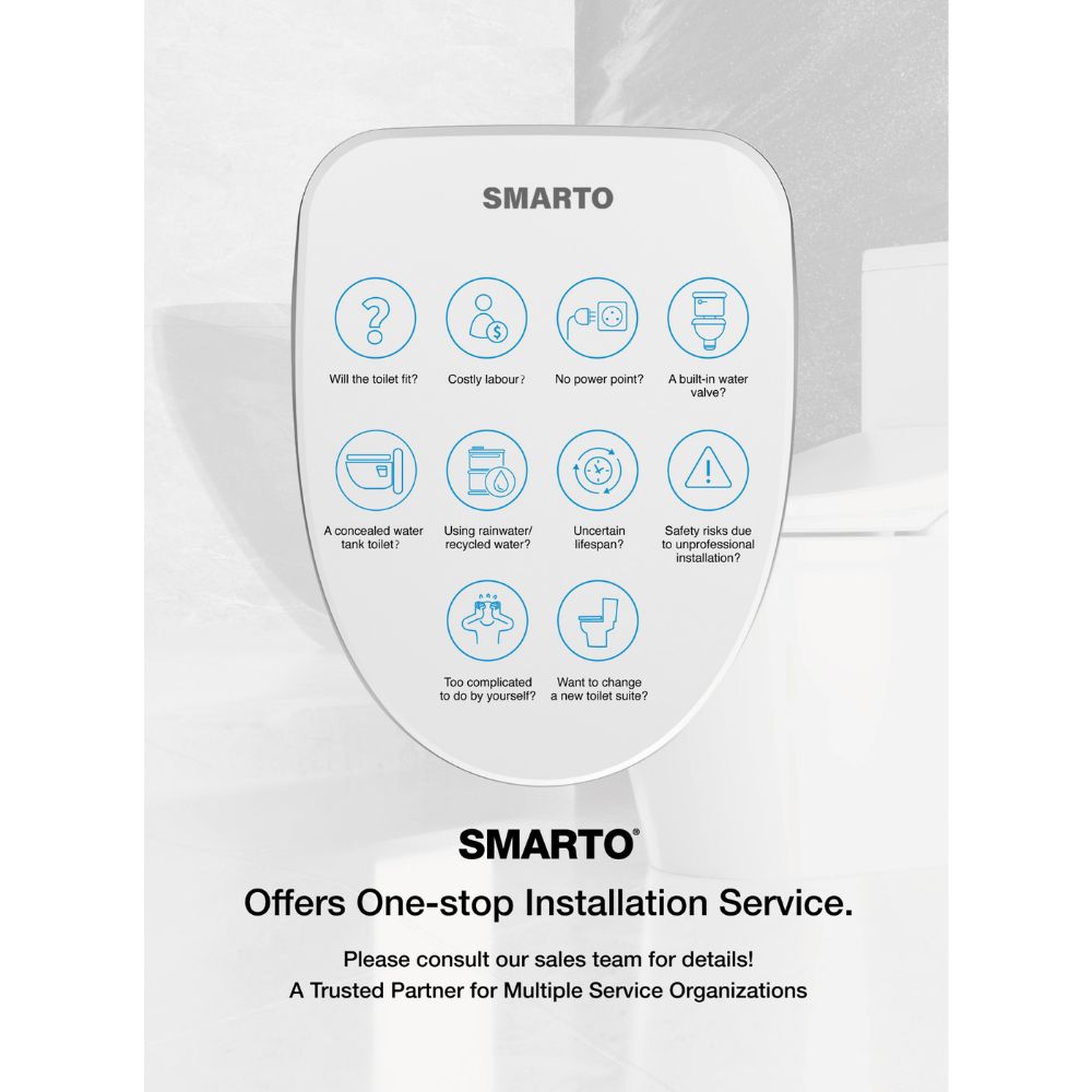 Smarto Instant Heating Toilet Seat X7-AU/B7-AU