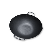 Kirameki Nitriding Processing Double Handle Wok 36cm - 77414