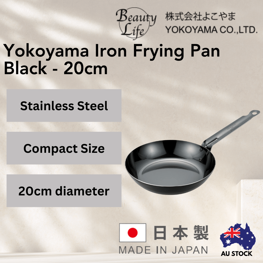 Yokoyama Iron Camping Frying Pan - 20cm