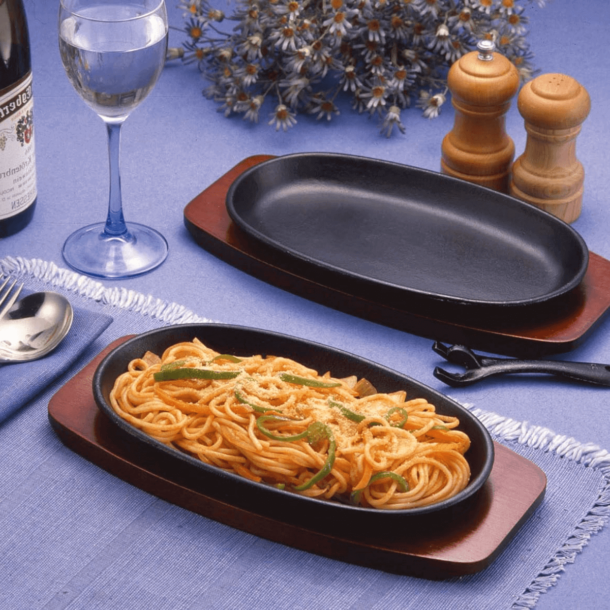 Ikenaga Ironwork Salisbury Steak Plate