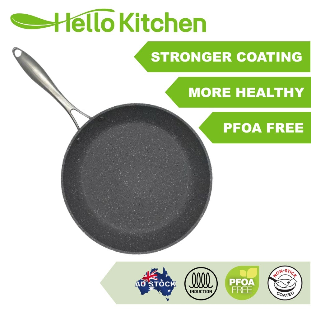 Hello Kitchen Non-stick Marble Frypan 28cm