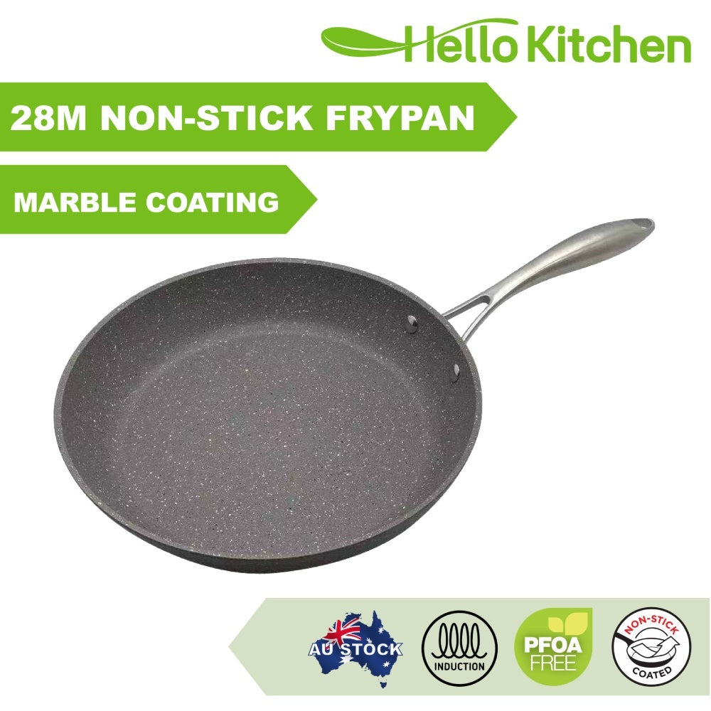 Hello Kitchen Non-stick Marble Frypan 28cm