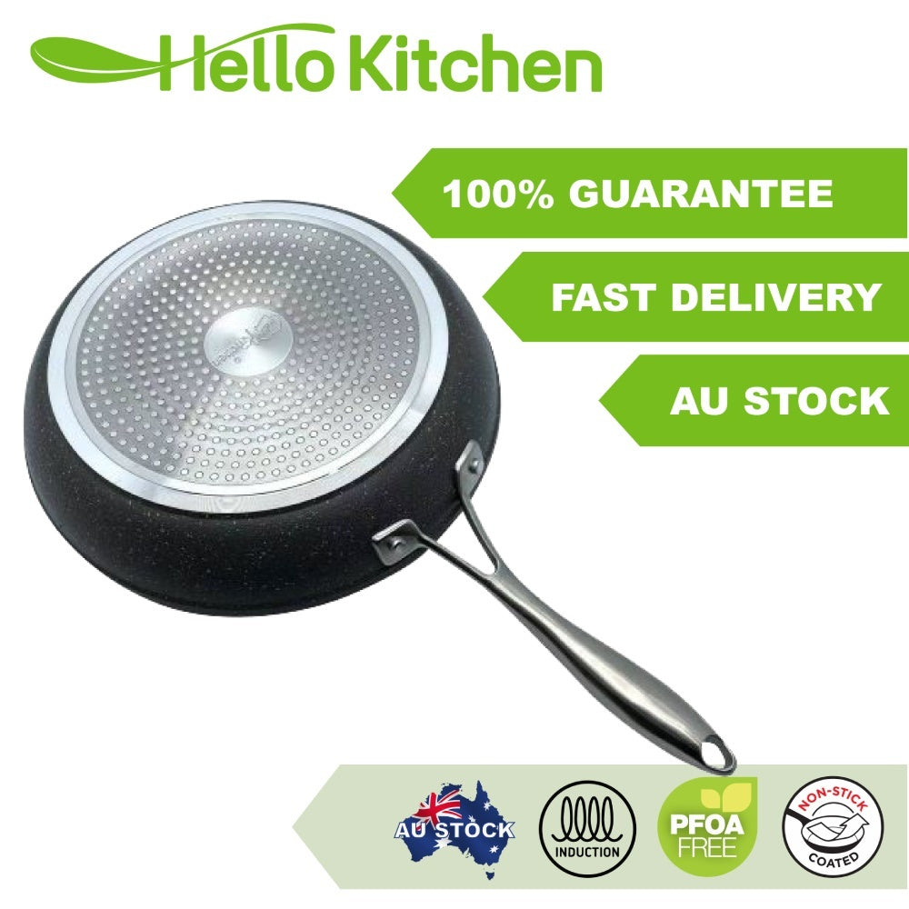 Hello Kitchen Non-stick Marble Frypan 28cm