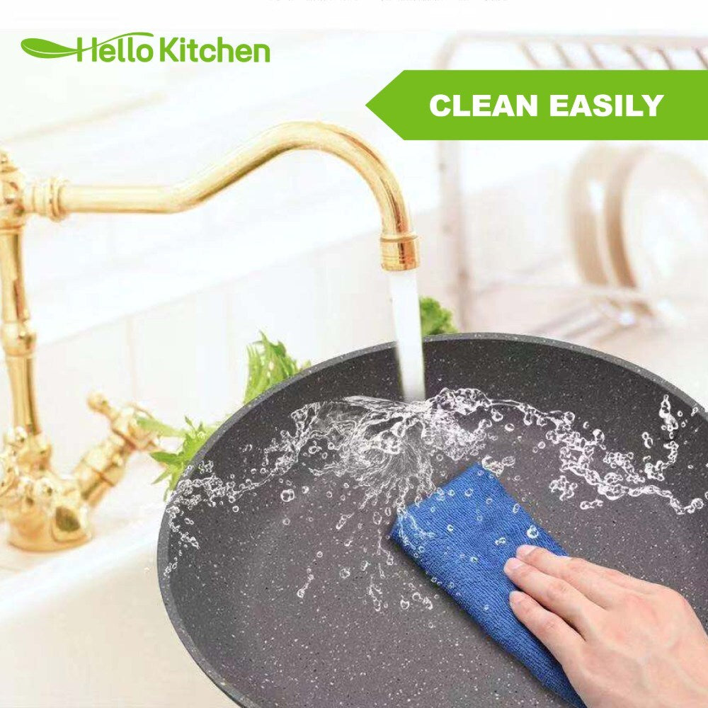Hello Kitchen Non-stick Marble Frypan 28cm