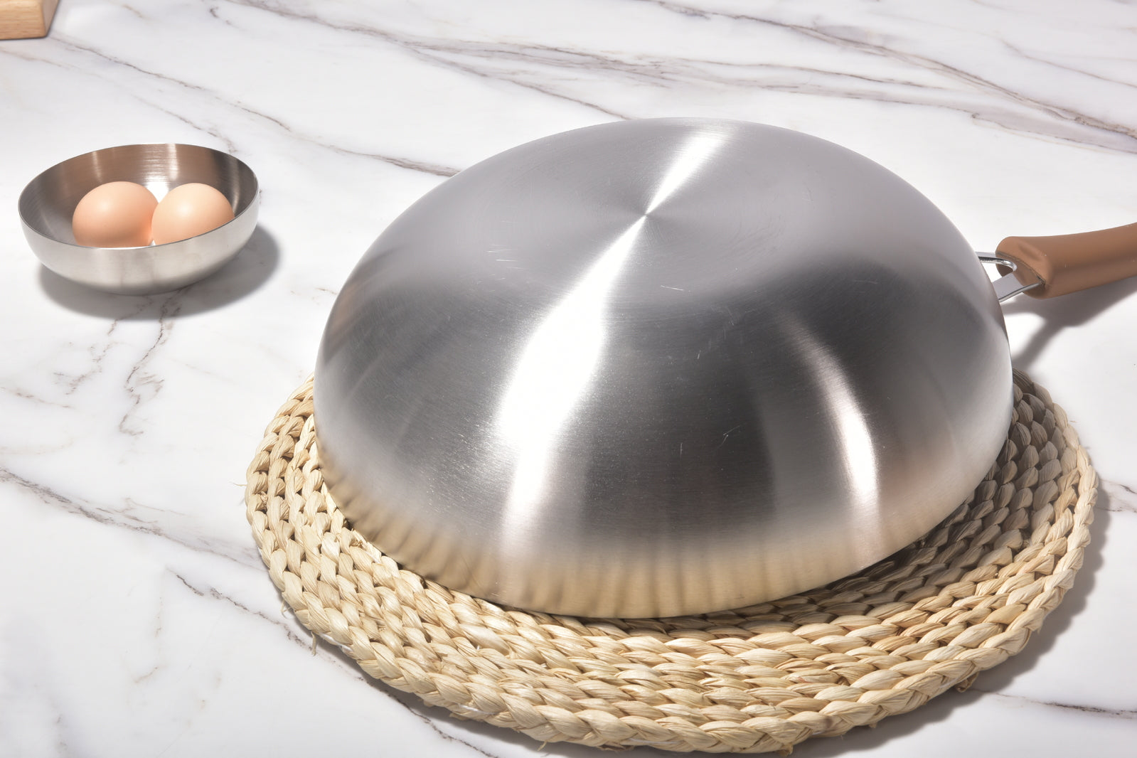 stainless steel wok
