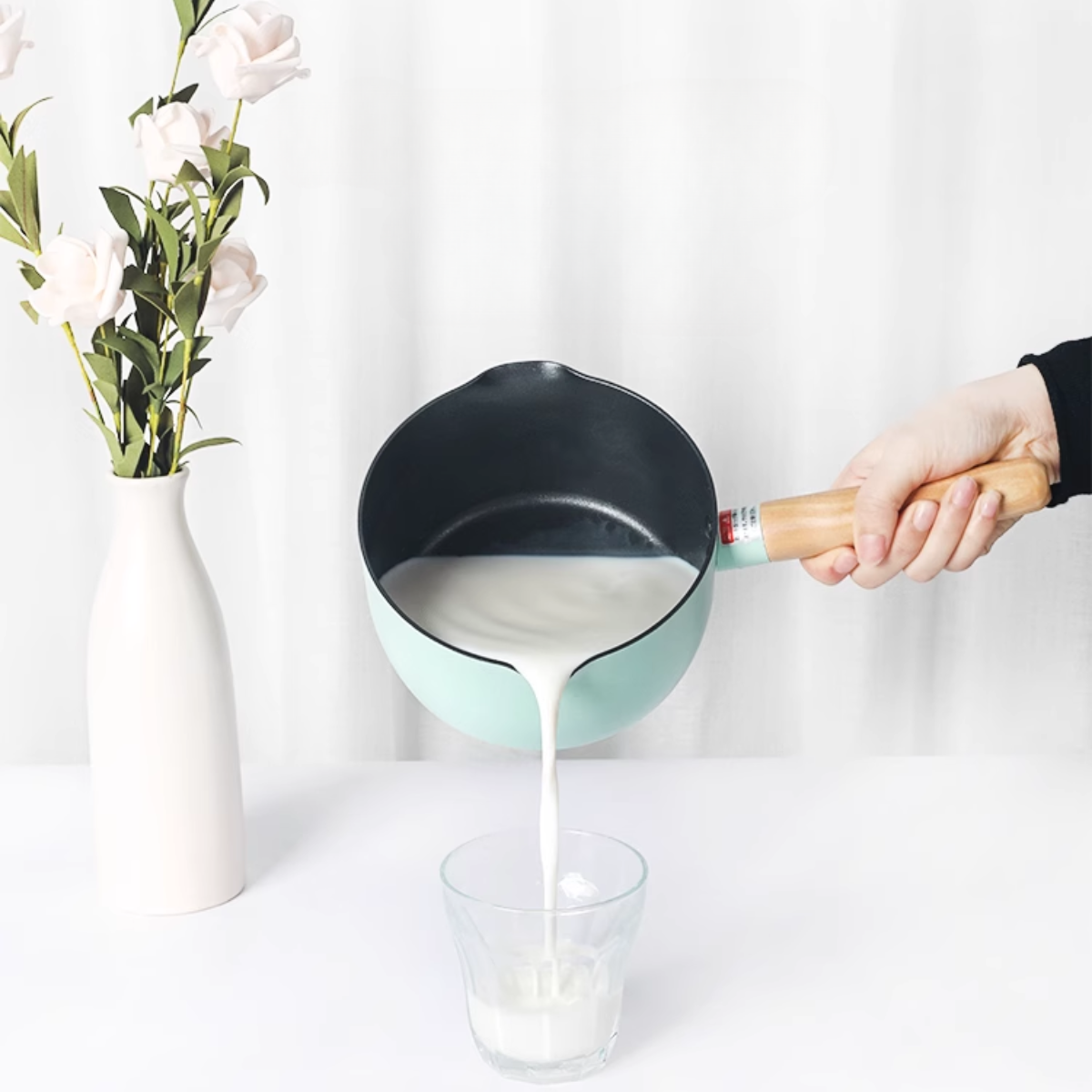 Justcook 16cm JSHS-IH1916-1 Milk Pot Pink