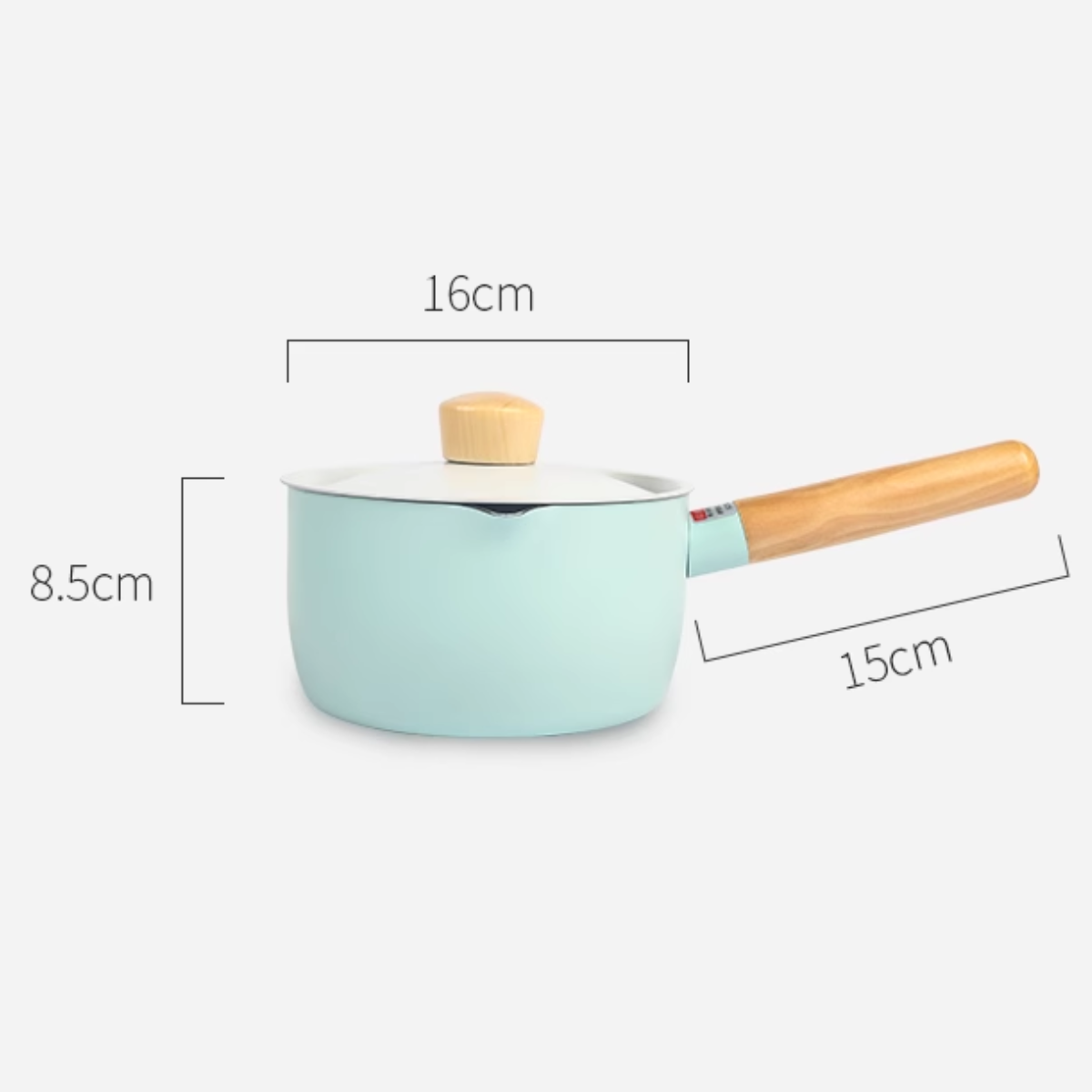 Justcook 16cm JSHS-IH1916-1 Milk Pot Pink