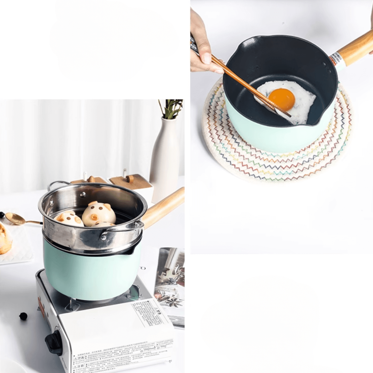 Justcook 16cm JSHS-IH1916-1 Milk Pot Pink