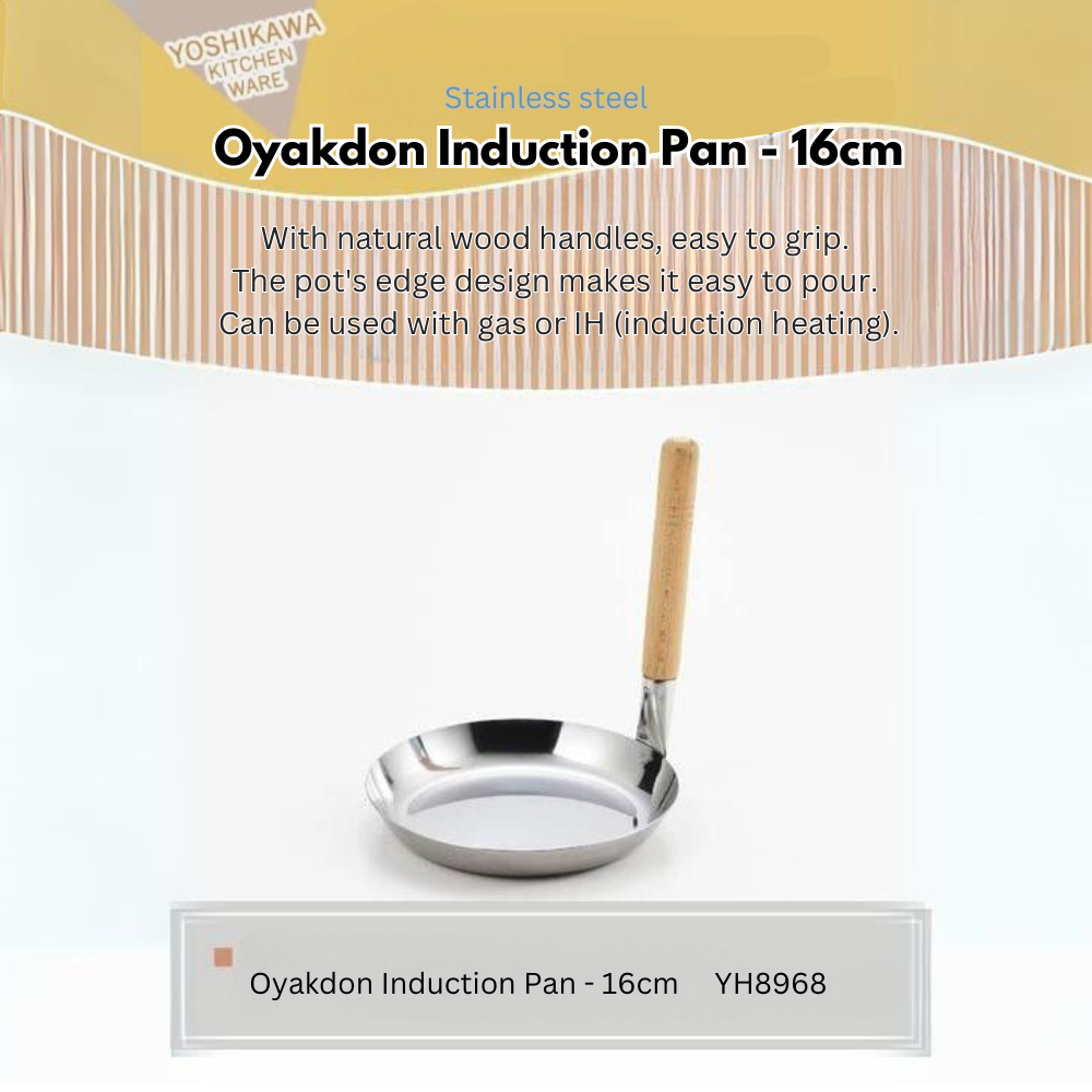 Yoshikawa Oyakdon Induction Pan - 16 cm