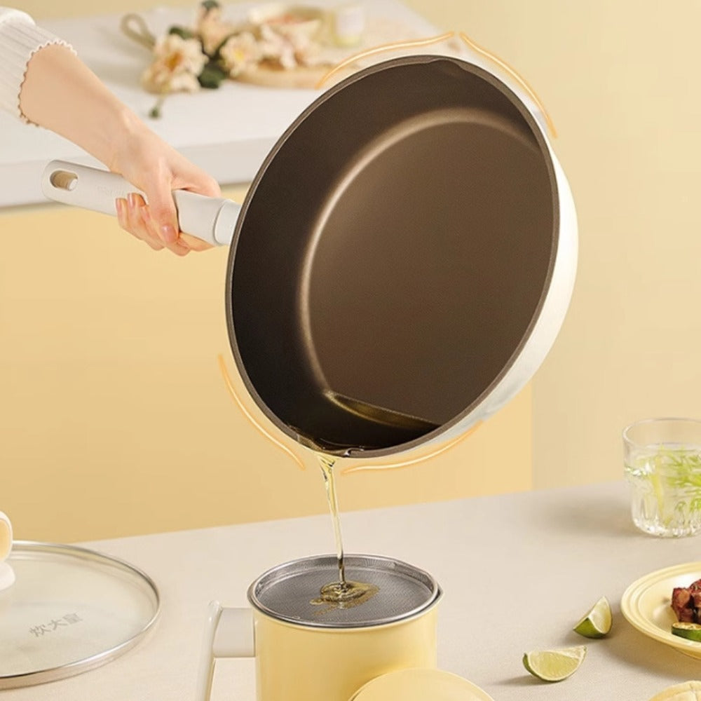 Cooker King White Titanium Fry Pan 28cm