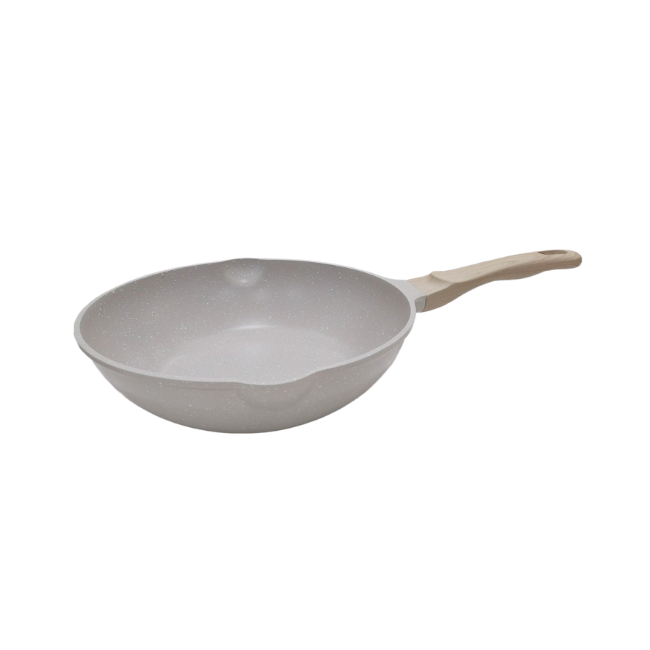 Synmore Granite Non-Stick Frypan with Wooden Handle 28cm