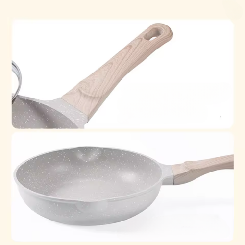 Synmore Granite Non-Stick Frypan with Wooden Handle 28cm
