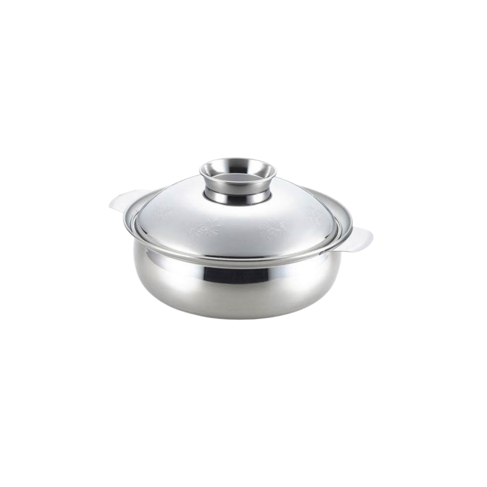 Yoshikawa S/S Cooking Pot Maple Leaf - 17 cm