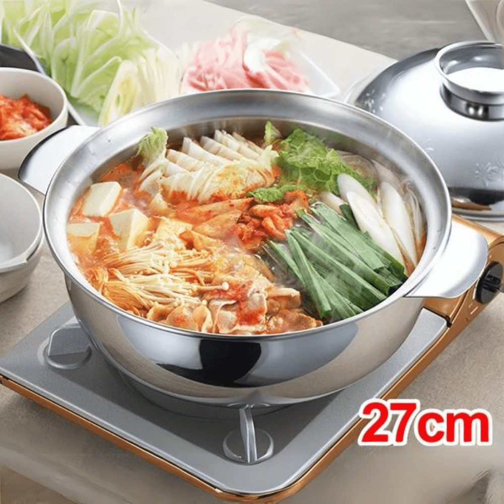 Yoshikawa S/S Cooking Pot Maple Leaf - 27 cm