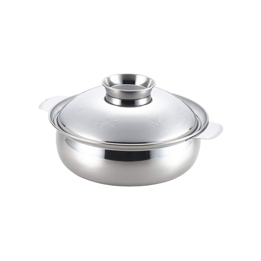 Yoshikawa S/S Cooking Pot Maple Leaf - 27 cm
