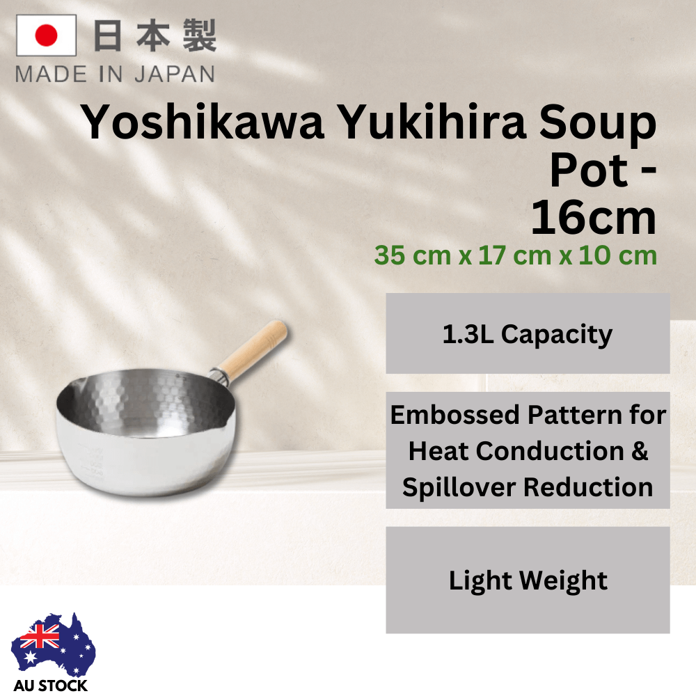 Yoshikawa Yukihira Soup Pot - 16cm