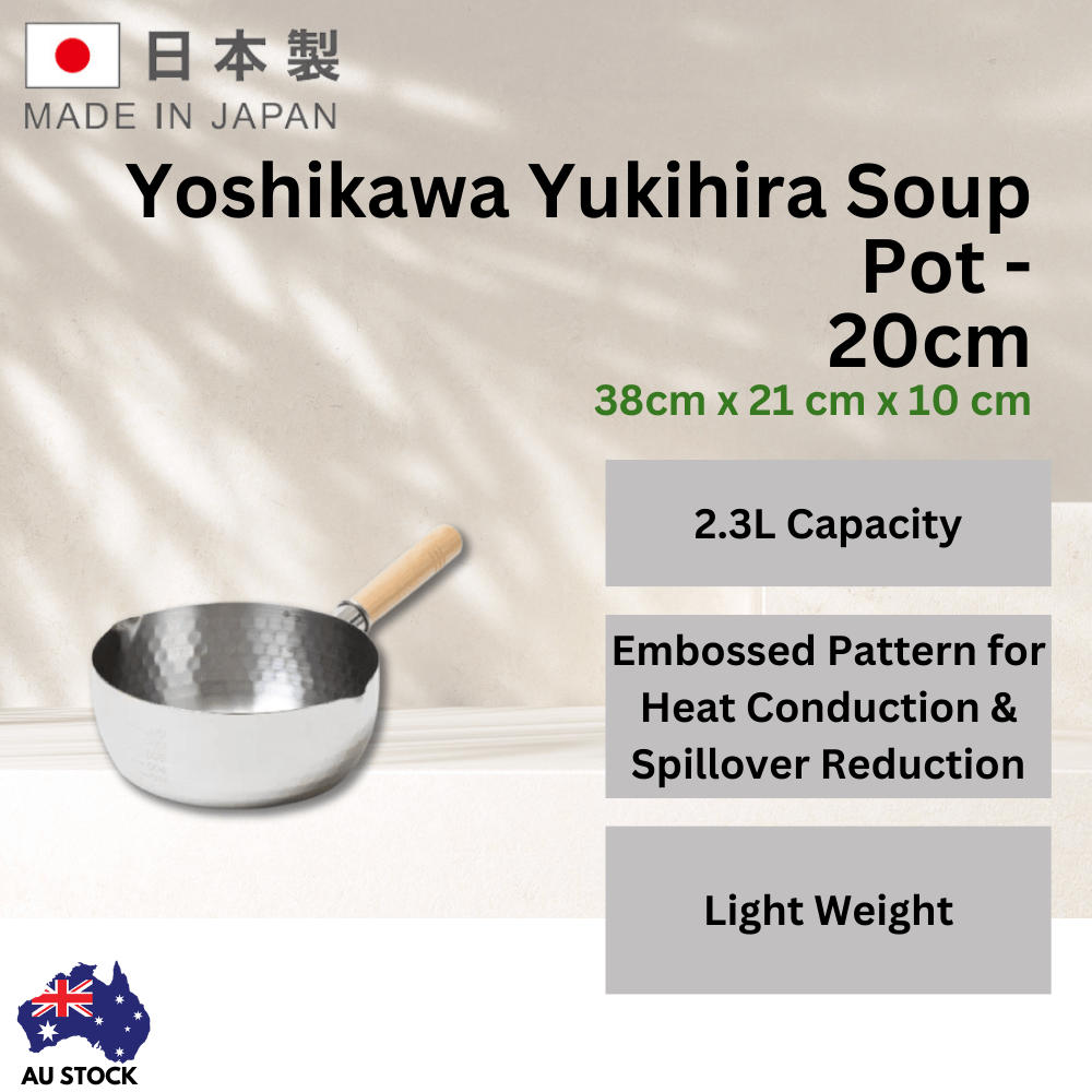 Yoshikawa Yukihira Soup Pot -20cm