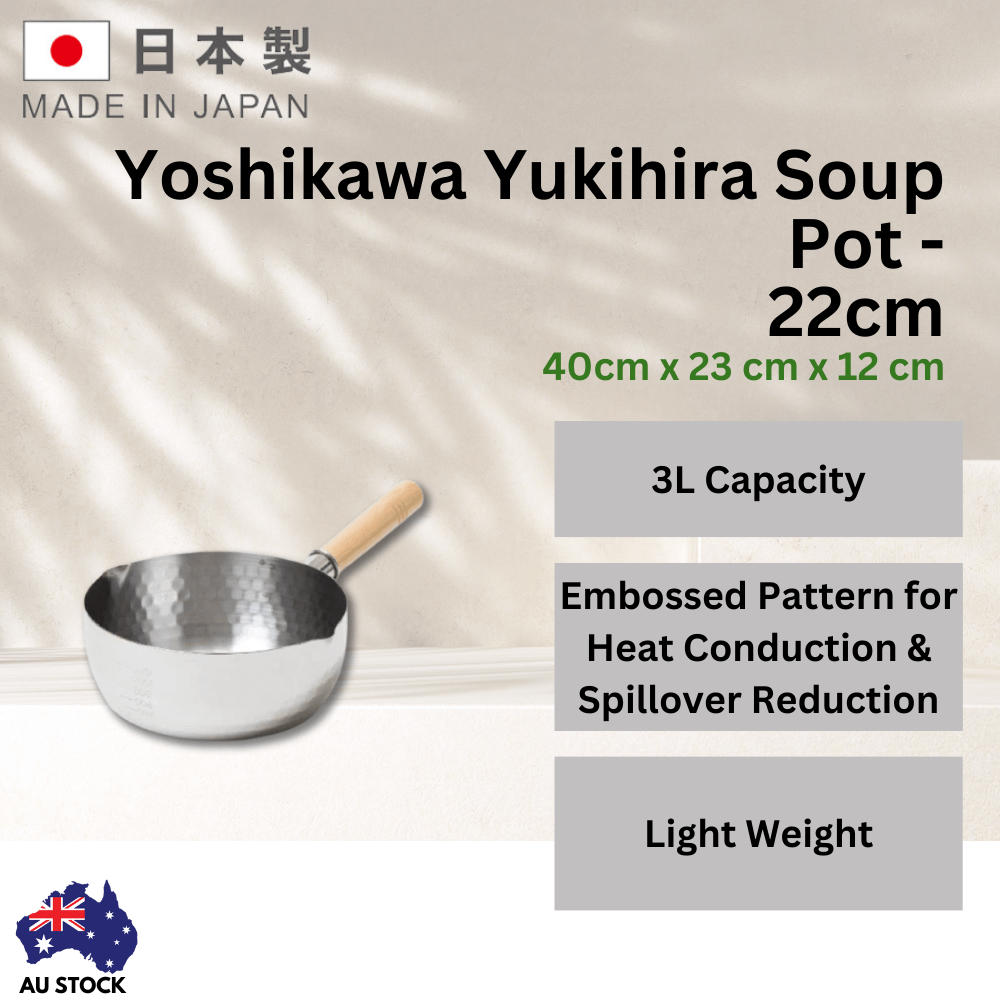 Yoshikawa Yukihira Soup Pot - 22cm