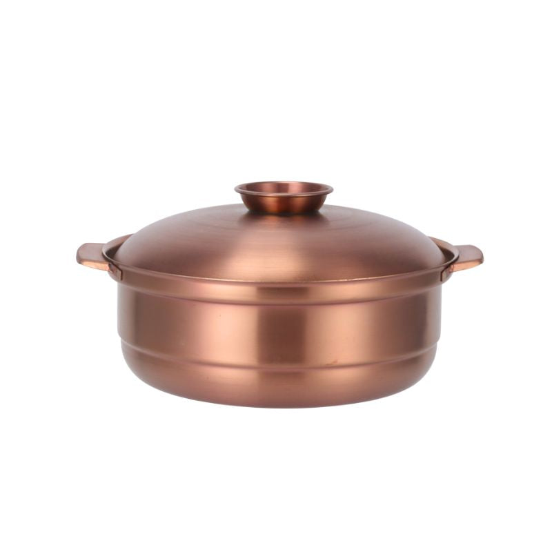 Kylin Copper-Gold Stainless Steel Chinese-Style Stewpot 28cm
