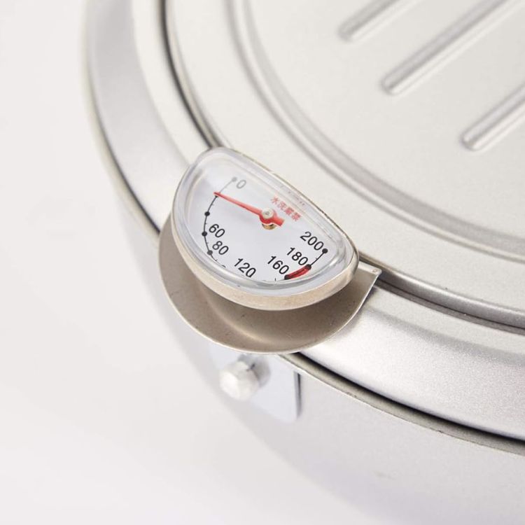 Justcook 20cm JSHS-YZG0320-1 Double Handle Tempura Karaga Fryer Pot Frying Pan