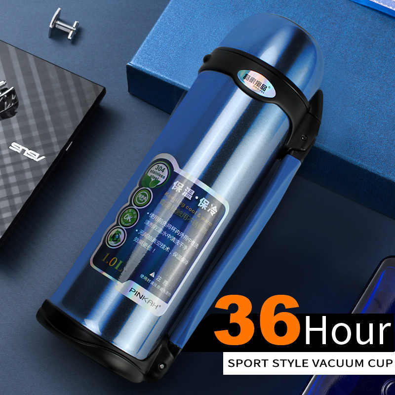 Pinkah PJ-3316 1.8L Vacuum Travel bottle in Blue