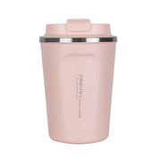Pinkah PJ-3548 380ML Vacuum Coffee Mug Drinking Cup Water Container Pink