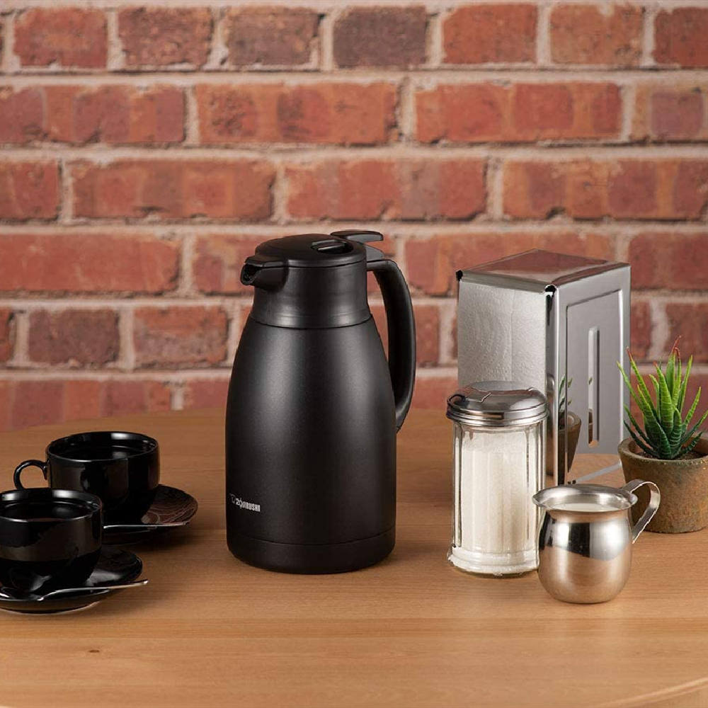 Zojirushi SH-HC15-BM Stainless Steel Vacuum Carafe/Handy Pot 1.5L Matte Black