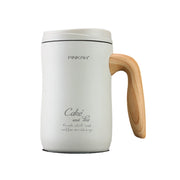 Pinkah PJ-3224 Coffee Vaccum Drink Milk Container Bottle 470ml - White