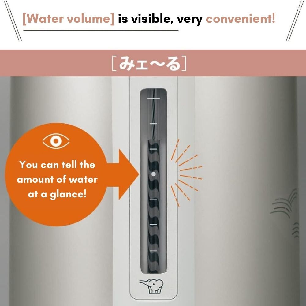 Zojirushi AB-RY22-SM 2.2L Glass Thermal Air Pot Matt Silver