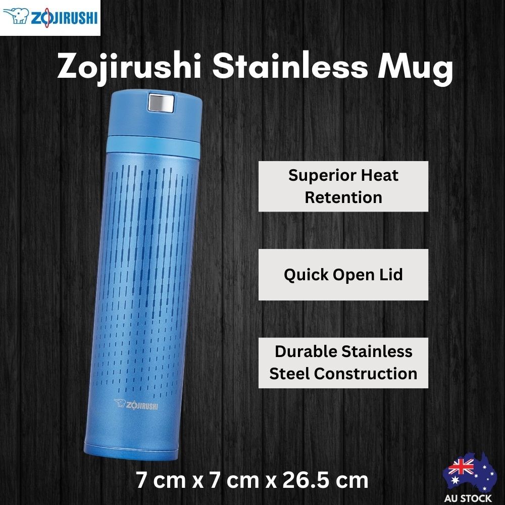 Zojirushi Stainless Bottle SM-XC60-AL 600ml Blue
