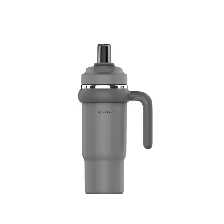Pinkah 316L Stainless Steel 880mL Vaccuum Tumbler Cup (Grey)