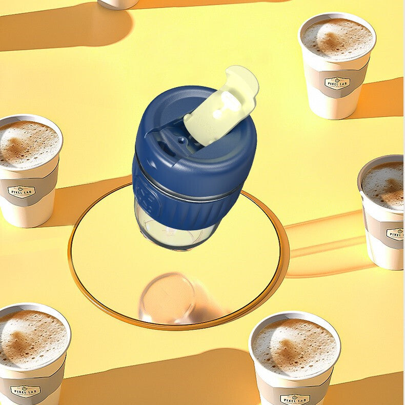 Robo Coffmine Coffee Water Cup 350ml - Blue
