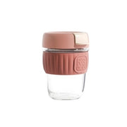 Robo Coffmine Coffee Water Cup 350ml - Pink