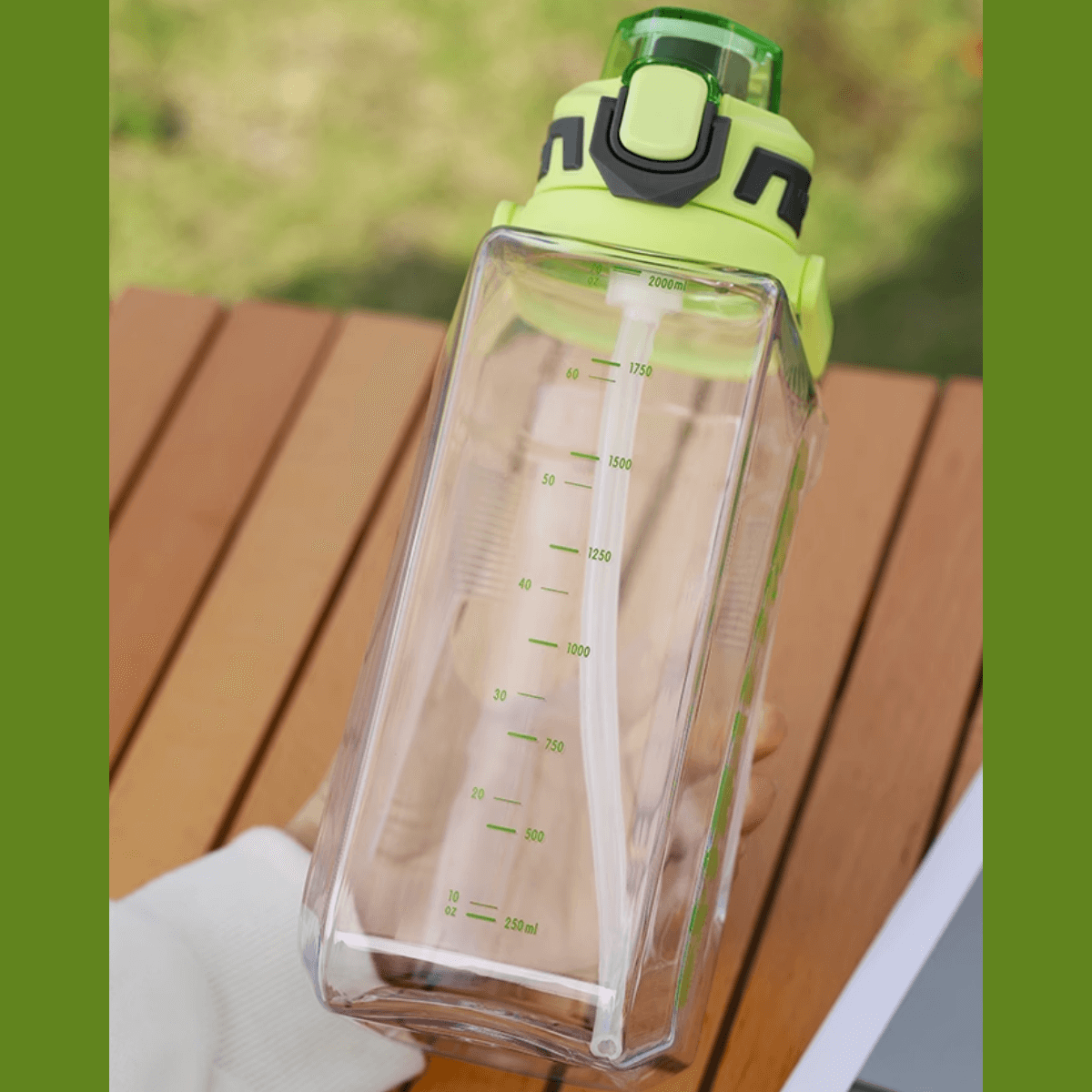 Pinkah PJ-784 2L Portable Cold Brew Jug With Strainer - Green
