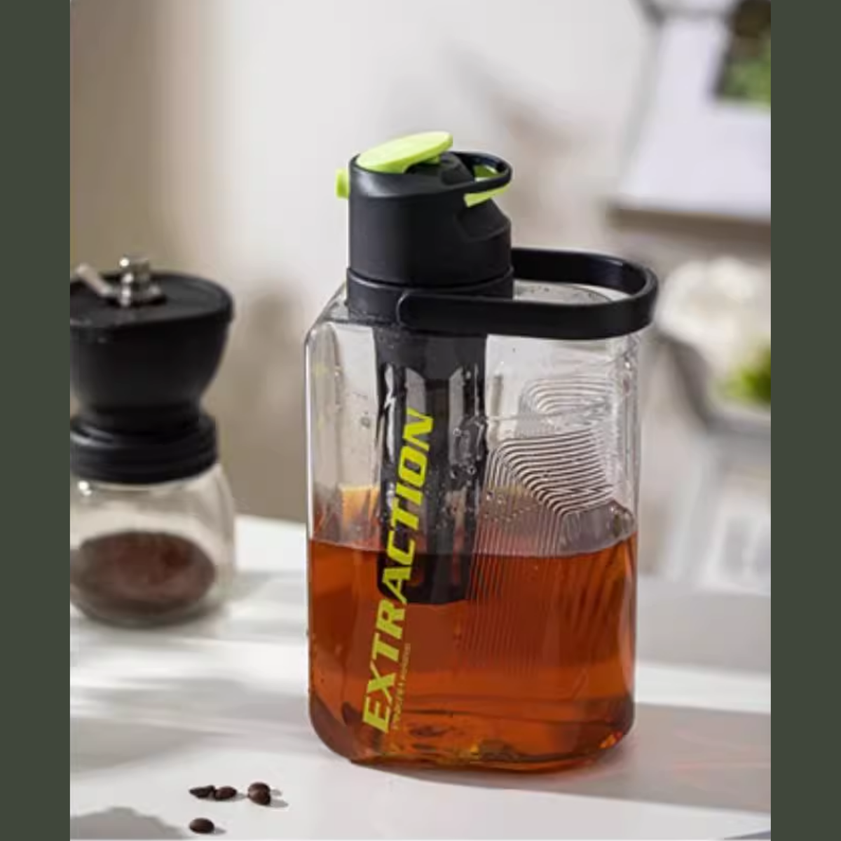 Pinkah PJ-784 2L Portable Cold Brew Jug With Strainer - Purple
