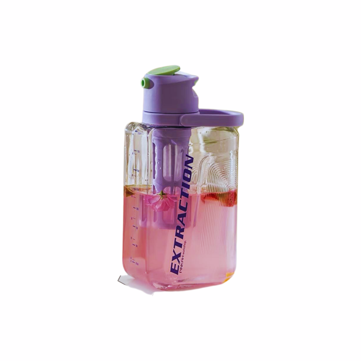 Pinkah PJ-784 2L Portable Cold Brew Jug With Strainer - Purple