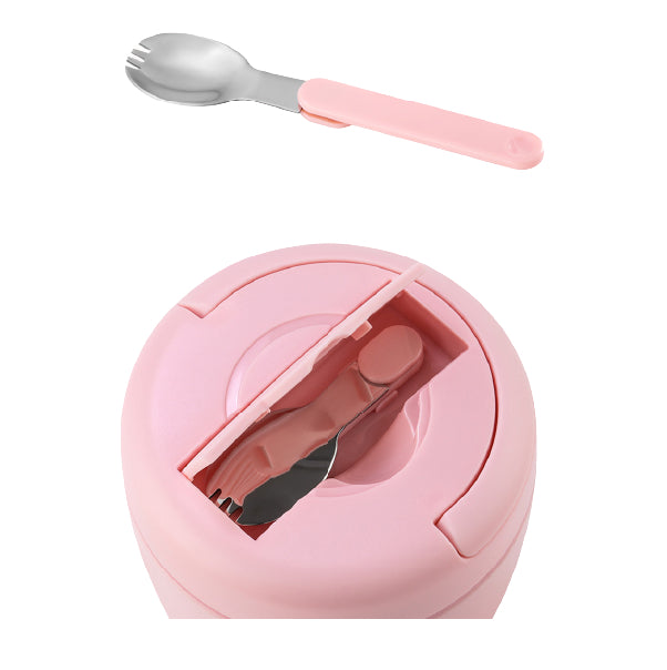 Pinkah PJ-3321A Vacuum Insulated Lunch Box Food Container 970ml Pink
