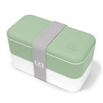Monbento Mb Original Graphic 1L Lunch Bento Box Food Container - Matcha