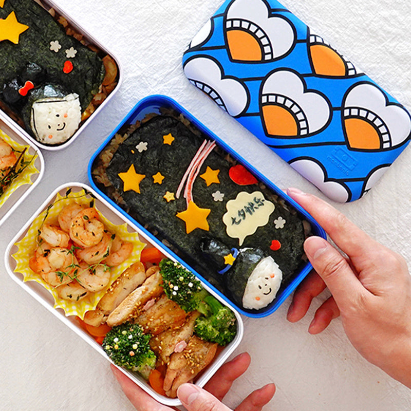 Monbento Mb Original Graphic 1L Lunch Bento Box Food Container - Heart Hunter